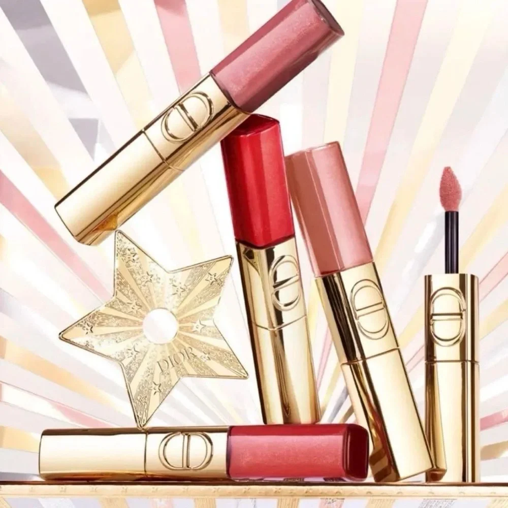 Dior - Rouge Dior Sequin Liquid Duo 2025 Limited Edition 100 Spectacular Nude🌸